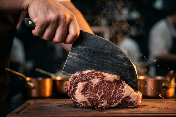 Handgeschmiedetes Kochmesser - Black