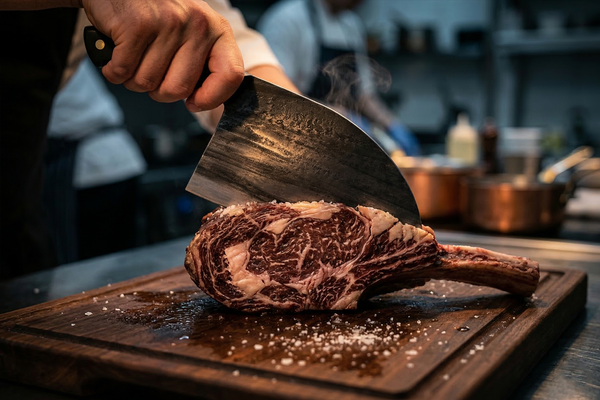 Handgeschmiedetes Kochmesser - Black