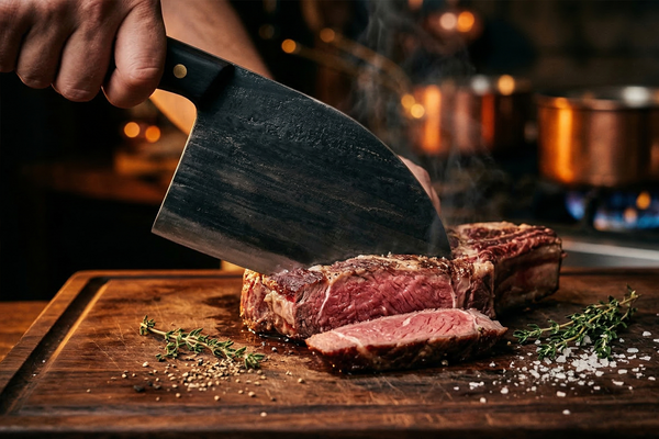 Handgeschmiedetes Kochmesser - Black