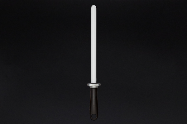 Keramik Wetzstab White Oval Extra Long